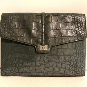 Monika Chiang NWT neroshsi leather clutch bag